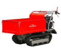 Minidumper à chenilles benne plateau basculante à ridelles 500KG 9CH 6+2R vitesses Torros MRP500H6