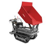 Minidumper à chenilles élévateur ciseaux benne basculante 500KG 10CH 6+2R vitesses à démarrage électrique Torros MRS500H6E