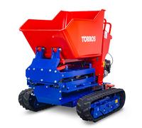 Minidumper hydrostatique à chenilles écartables élévateur ciseaux benne basculante 800KG Moteur Honda 9CH Torros HRS800HX