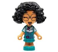 Minifigure Mirabel Yeux Fermés Micro Poupée Minifig 43200 Rare LEGO Disney