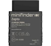 MiniFinder Zepto Traceur GPS traceur de véhicules, Live Tracking noir 1 pc(s)