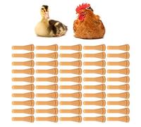 minifinker Doigts de plumaison de volaille, matériel en Caoutchouc de Doigts de plumeur de Poulet pour plumer Le Poulet, Le Canard, l'oie de caille(Oxford Jaune)