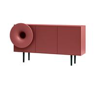 MINIFORMS meuble avec système audio intégré CARUSO XL (Bloody Mary, trompette Bloody Mary - bois et céramique)