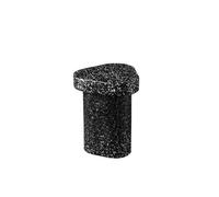 Miniforms Superpop Table D'appoint Ø37 Tavolino Alto/Super Noir