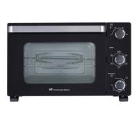 Minifour électrique CONTINENTAL EDISON CEMF28B2 - 28L noir - 1500W - Rotissoire, Convection naturelle