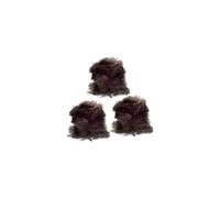MINIFUR-HS1 Bonnette anti vent en fourrure (Lot de 3)