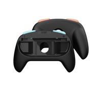 MiniGrip pour manettes Joy-Con de Nintendo Switch 2 SAVAGE RAVEN by Skull & Co. : Poignées de prise en main compatibles Switch 2 Joy-Con, accessoires de poignée ¿ 1 paire, Bleu néon & Rouge