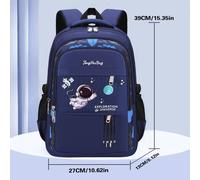 MiniInTheBox-Sac d'École pour Élèves du Primaire,Cartable pour Garçon de 1,2,3,4,5 et 6 Ans de - Type Navy Blue Trumpet