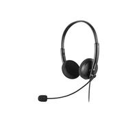 MiniJack Office Headset Saver - Micro-casque - sur-oreille - filaire - jack 3,5mm