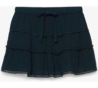 Superdry Cheesecloth Tiered Mini Skirt Bleu XL Femme