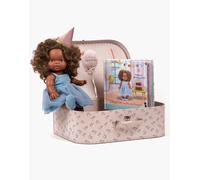 Minikane Poupée habillée Gordis Charlie et Son Livre Jeunesse Charlie Souffle Ses Bougies dans sa Valise