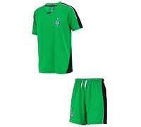 Minikit ASSE - AS Saint Etienne - Enfant Garçon - Vert - Manches Courtes - Football 12 ans