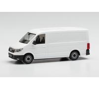 Herpa Minikit MAN TGE Box toit plat H0 (1:87) Blanc