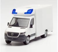 Herpa Modèle réduit H0 013826 Mercedes-Benz Minikit Sprinter 18 Fahrtec RTW Nouvelle structure Blanc