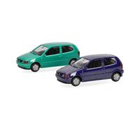 Herpa Minikit 012140-007 - 1/87 Volkwagen (VW) Polo 2-Türig, 2er Jeu