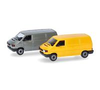 Minikit Volkswagen T4, gris/jaune - HERPA 012386-004 - HO 1/87