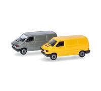 Minikit Volkswagen T4, gris/jaune - HERPA 012386-004 - HO 1/87