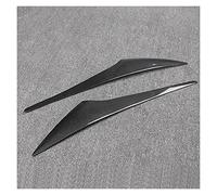 MINIKS Sourcil De Phare Voiture Paupières pour Ford pour Focus MK3 pour Lifting 2015 2016 Véritable Fiber De Carbone Avant Phare Paupière Phare Sourcil Couverture Garniture