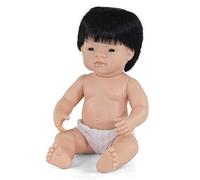 Miniland 15 Anatomically Correct Baby Doll, Asian Boy