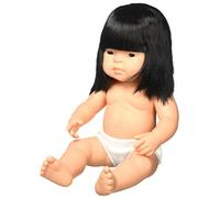 Miniland 15 Anatomically Correct Baby Doll, Asian Girl
