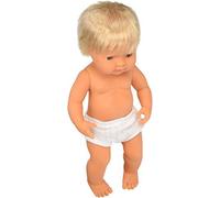 Miniland 15 Anatomically Correct Baby Doll, Caucasian Boy