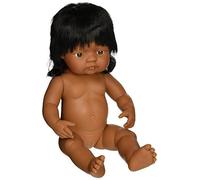 Miniland 15 Anatomically Correct Baby Doll, Hispanic Girl