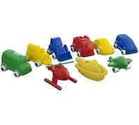 Miniland 27470 Minimobil 9 pièces, Multicolore