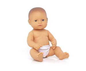 Miniland 31031 - Bébé garçon européen, 32 cm, c1