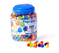 Miniland 31849 Lot de 650 Pinces à Linge de 20 mm Couleurs Assorties