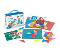 Miniland 32163 Tangram translucide, Multicolore
