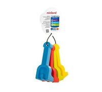 Miniland Baby Rakes, 5 18, Set Of 4 Assorted Colors