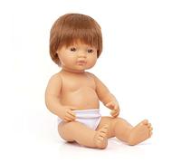 Miniland Red Girl Baby Doll 38 Cm Multicolore Enfants