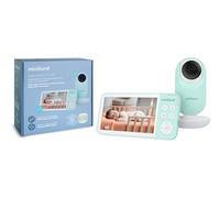 Miniland Babyphone, caméra de surveillance pour bébé rotative et inclinable, vision nocturne, communication bidirectionnelle, bruit blanc et mélodies | Digimonitor 5" HD