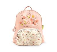 Miniland Backpack Butterfly - Sac à Dos Maternelle Enfant | Léger et Ergonomique | Double Compartiment de Rangement | Bretelles Réglables et Rembourrées | Lavable et Personnalisable