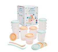 Miniland Récipients hermétiques Hermisized Set12 – 200/250/330 ml, Sans BPA, congélation/réchauffage