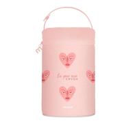 Miniland JustCoco Sac Isotherme pour Thermos et biberons CRVSH by JustCoco, conçu par Veronica Diaz, Couche d'isolation Thermique, Ouverture avec Fermeture éclair | Thermibag