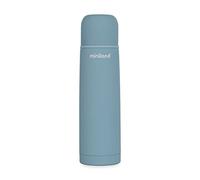 Miniland Bouteille isotherme pour liquides 500 ml en acier inoxydable, maintient la température plus de 24 h froide et chaude, fermeture hermétique et système anti-goutte (Océan)