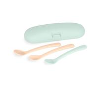 Miniland - Couverts Enfant Picneat Dreamland, Ergonomiques et Anatomiques, Set Évolutif pour Apprendre à Manger Seul, Résistants et Compatibles Lave-vaisselle