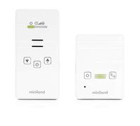 Miniland DigiTalk Easy - écoute-bébé numérique de voiture, Blanc