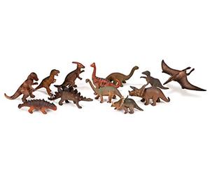 Miniland Dinosaures 25610 Lot de 12 Figurines dans Un Pot