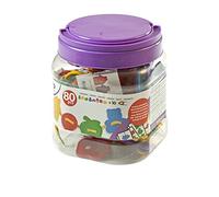 Miniland_Educational 31767 154213 Lot de 80 pots à enfiler