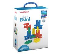Miniland Buni Super Construction Game 36 Units Multicolore Enfants
