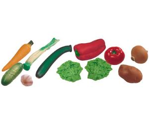 Miniland Educational 936126 - Sacs avec hortalizas surtidas, 11 unités