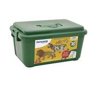 Miniland Figures Of Animals Farm-savages 30 Units Multicolore Enfants