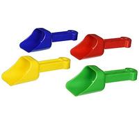 Miniland Educational - Baby Scoops 5 78, Set Of 4 Shovels, Assorted Colors Sand Toy For Kids