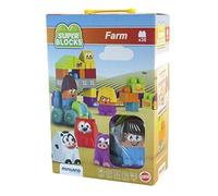 Miniland Educational Corporation Miniland Super Blocks Set - Farm Playset