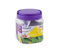 Miniland Educational - Tangram - puzzle - 7 pièces (pack de 12)