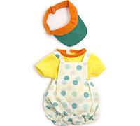Miniland Ensemble Calor Salopette Robe pour poupées 40 cm, Jaune. 38-40 cm 31561