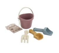 Miniland – Ensemble de plage Eco bébé – Outils pour jouer dans le sable – Violet