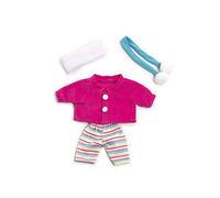 Miniland Ensemble Frio Veste 21 cm Robe pour poupées de 21 cm, Couleur Rose 31678